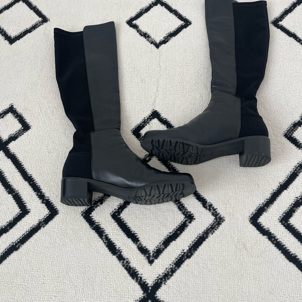 Stuart Weitzman Black Over the Knee Boots - Picture 7 of 15